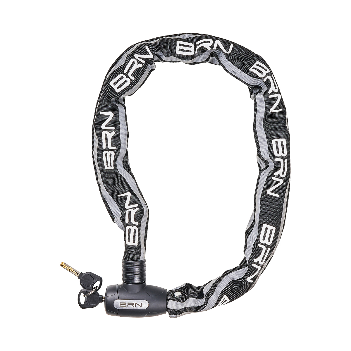 BRN Lucchetto BRN Reflective Band Catena 1000 X 9.5 MM Nero