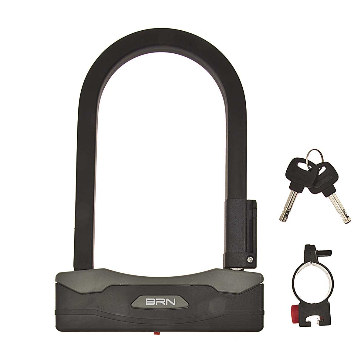 BRN Lucchetto BRN Arco Robusto 166 X 245 MM Nero