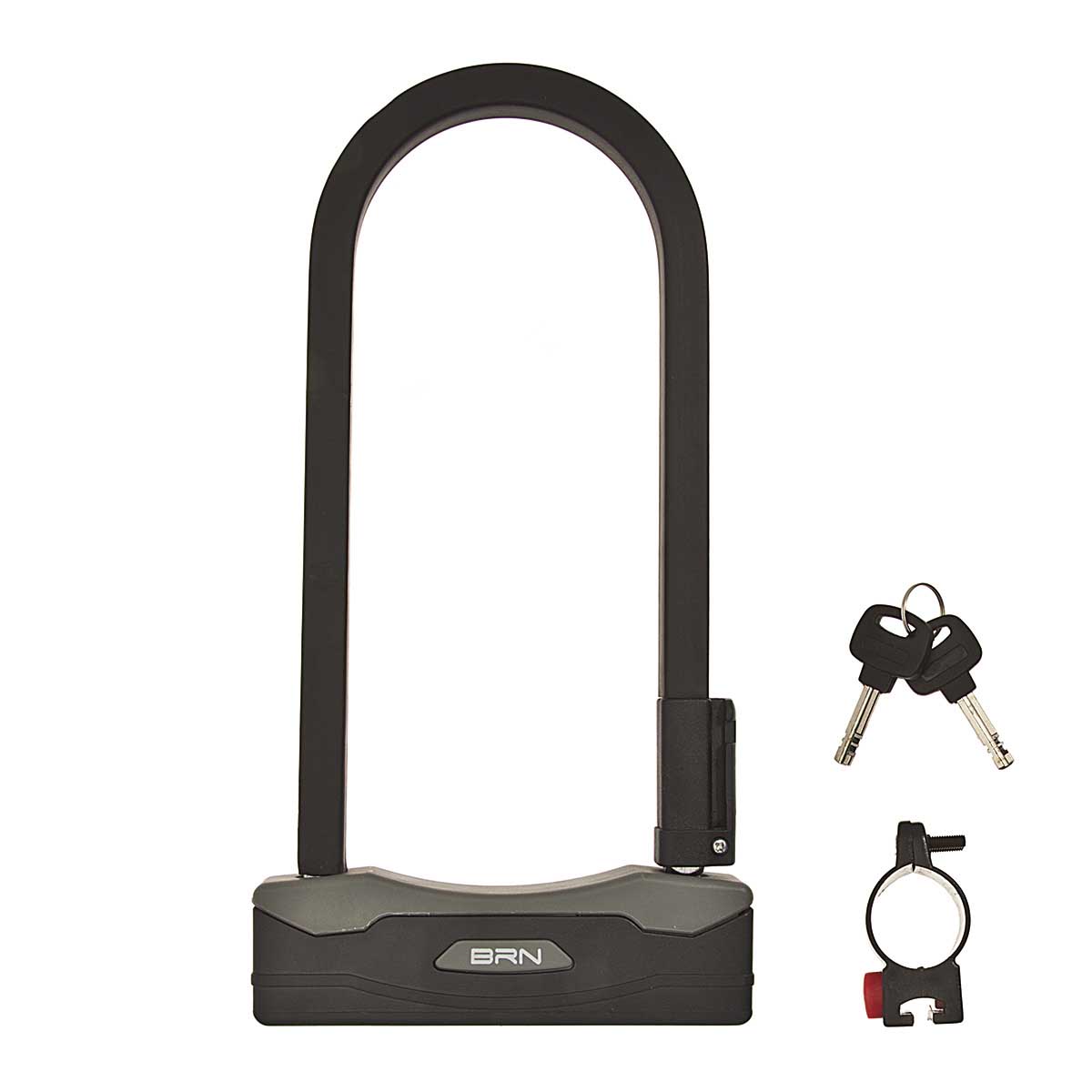 BRN Lucchetto BRN Arco Robusto 166 X 320 MM Nero