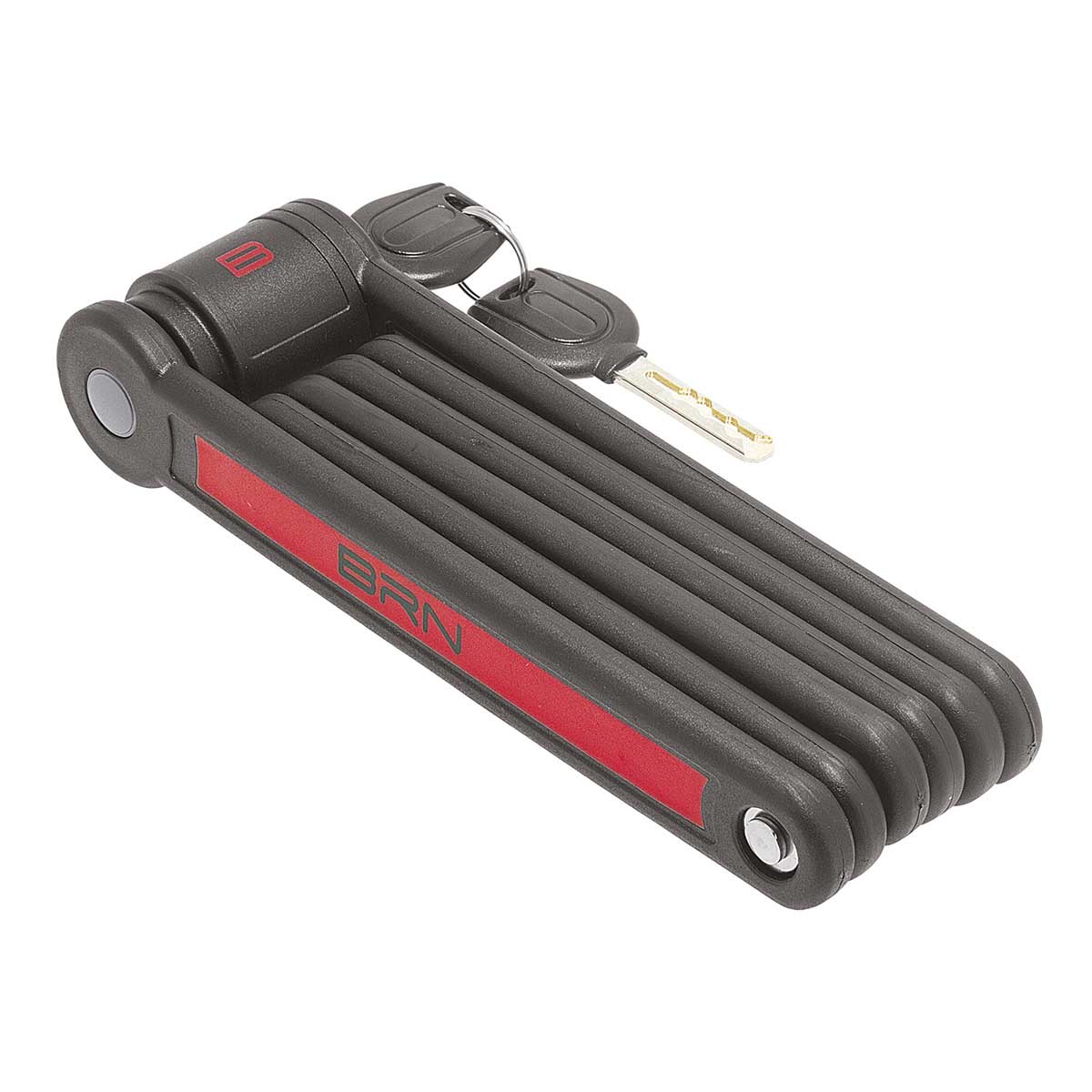 BRN Lucchetto BRN Pieghevole Snake Rosso