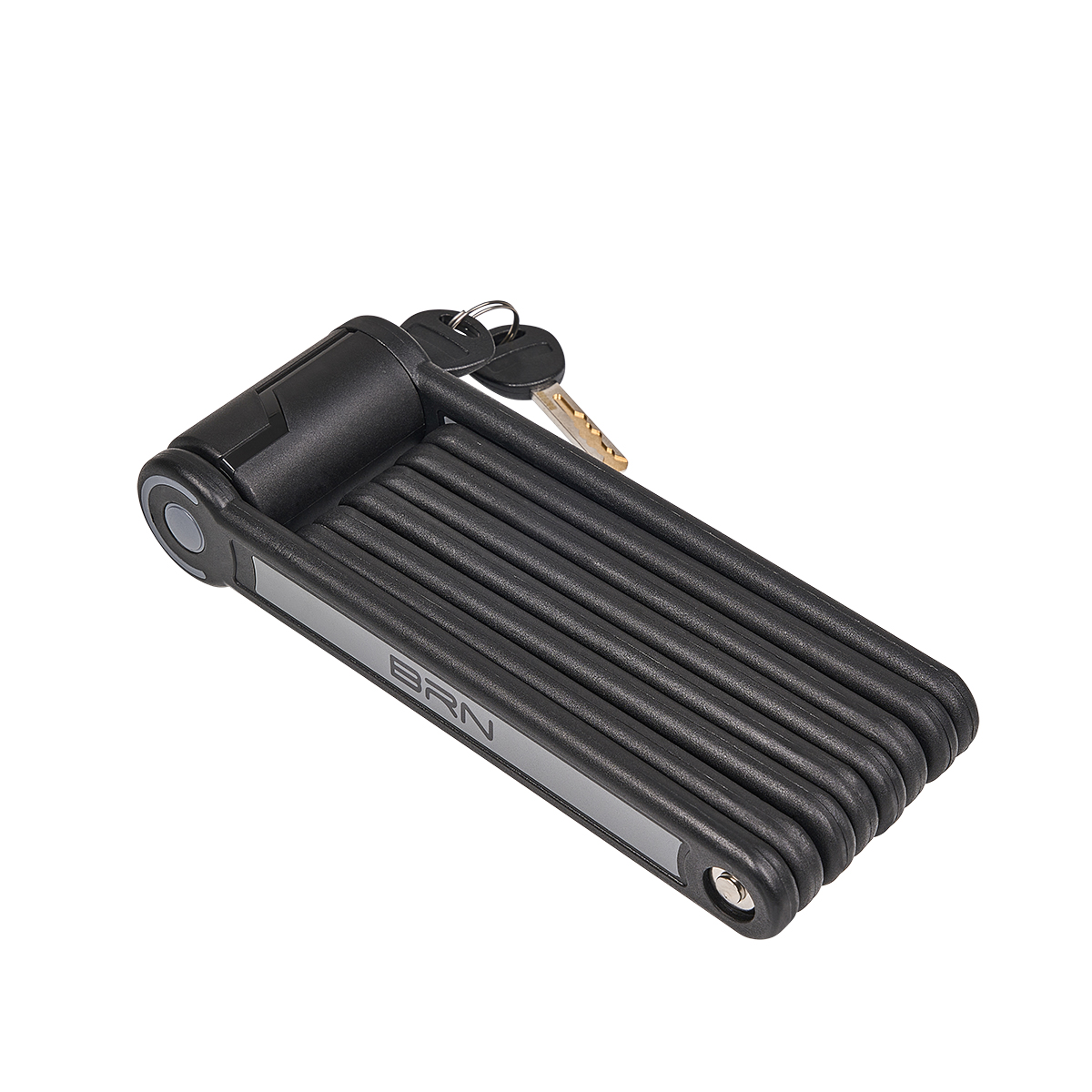 BRN Lucchetto BRN Pieghevole Snake Extra 1100 MM Nero