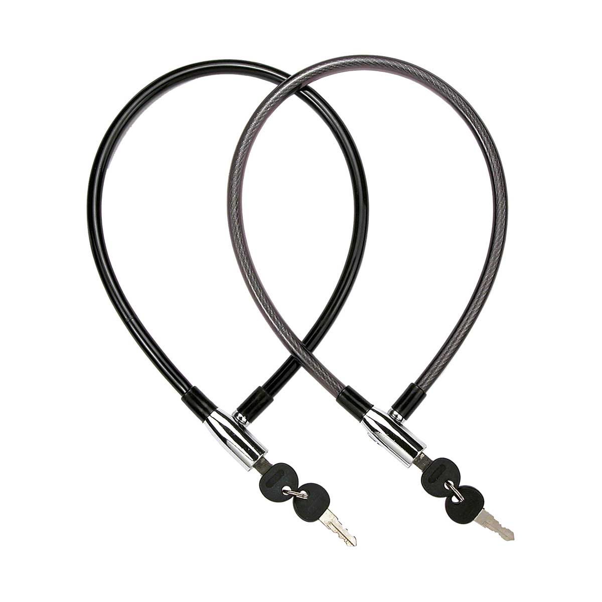 BRN Lucchetto BRN a Cavo 60 CM X 10 MM Nero
