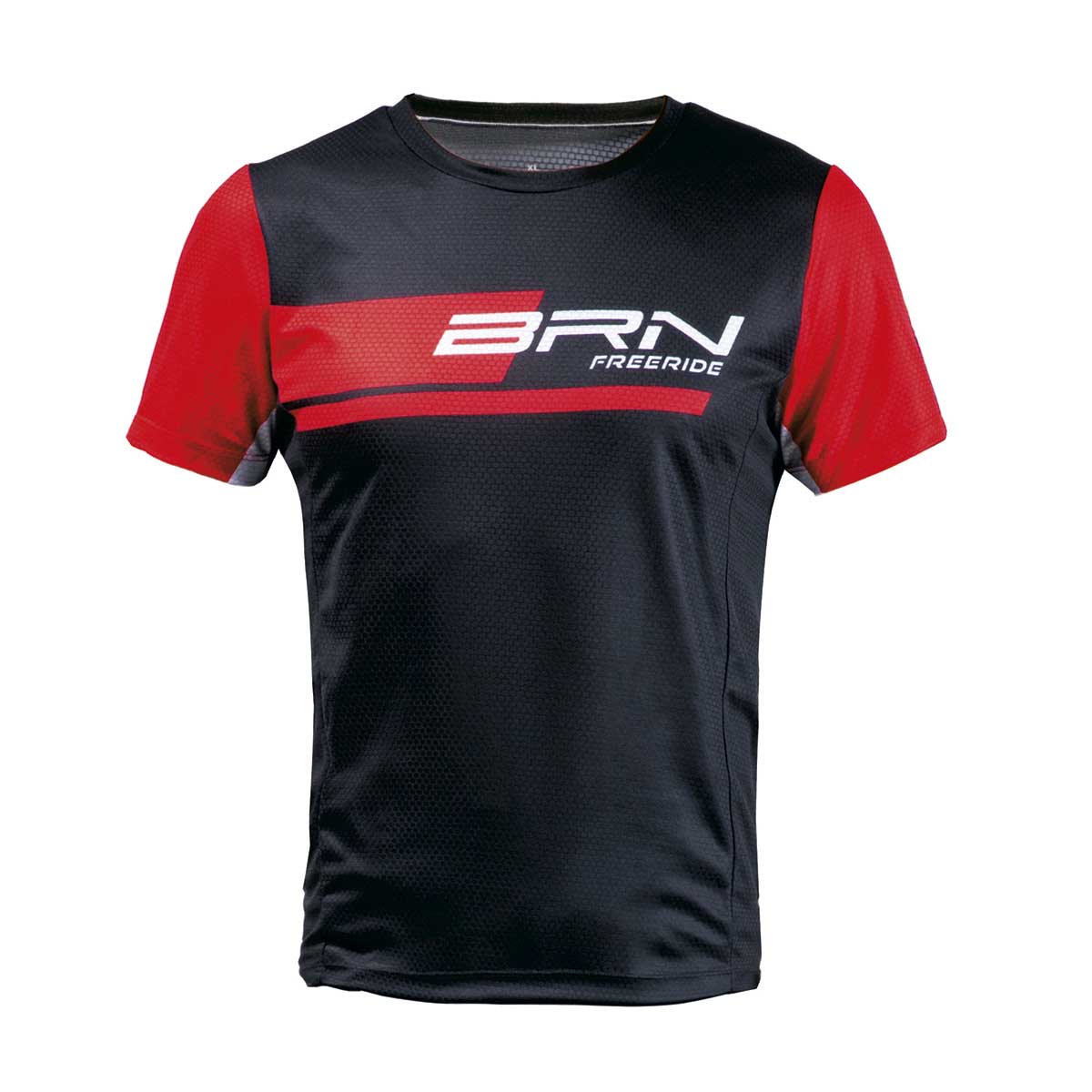 BRN Maglia BRN Freeride Nera/Rossa