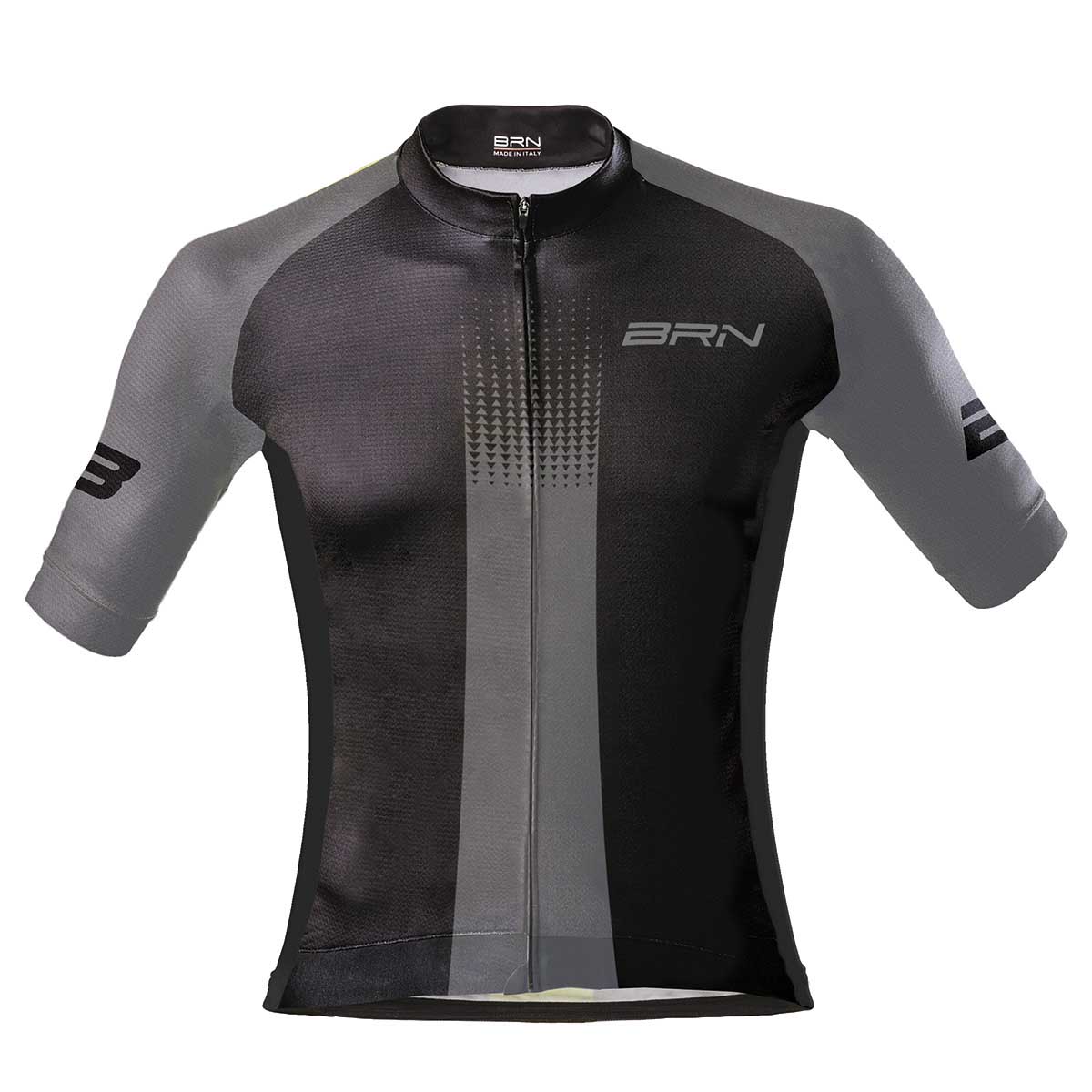 BRN Maglia BRN Manica Corta Uomo Grigia