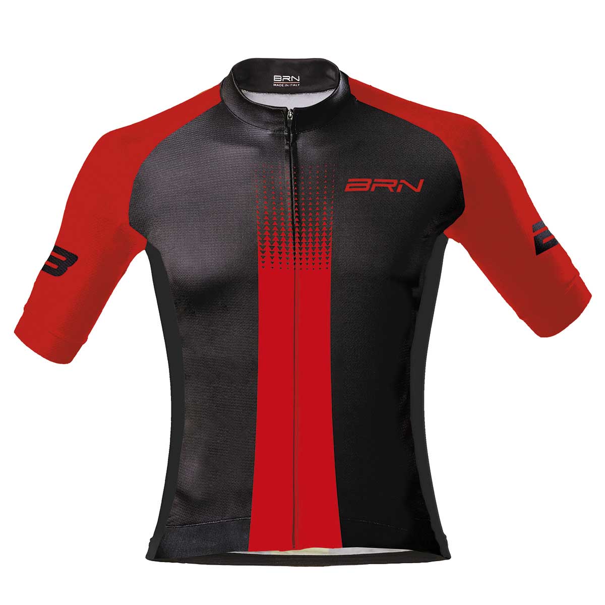 BRN Maglia BRN Manica Corta Uomo Rossa