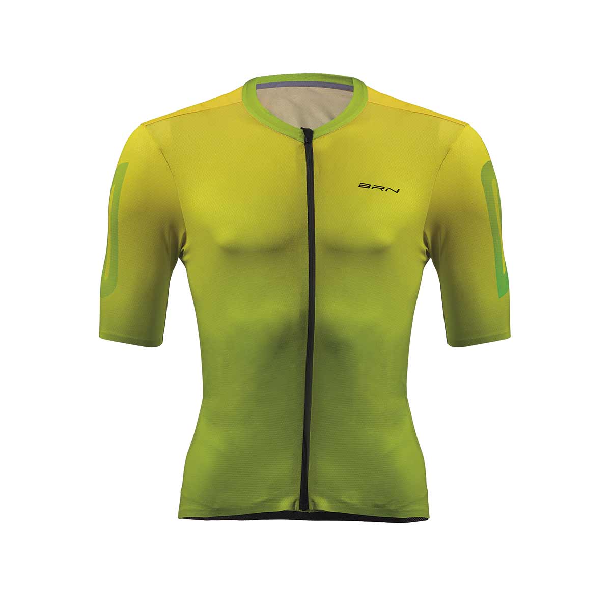 BRN Maglia BRN Fade Gialla/Verde