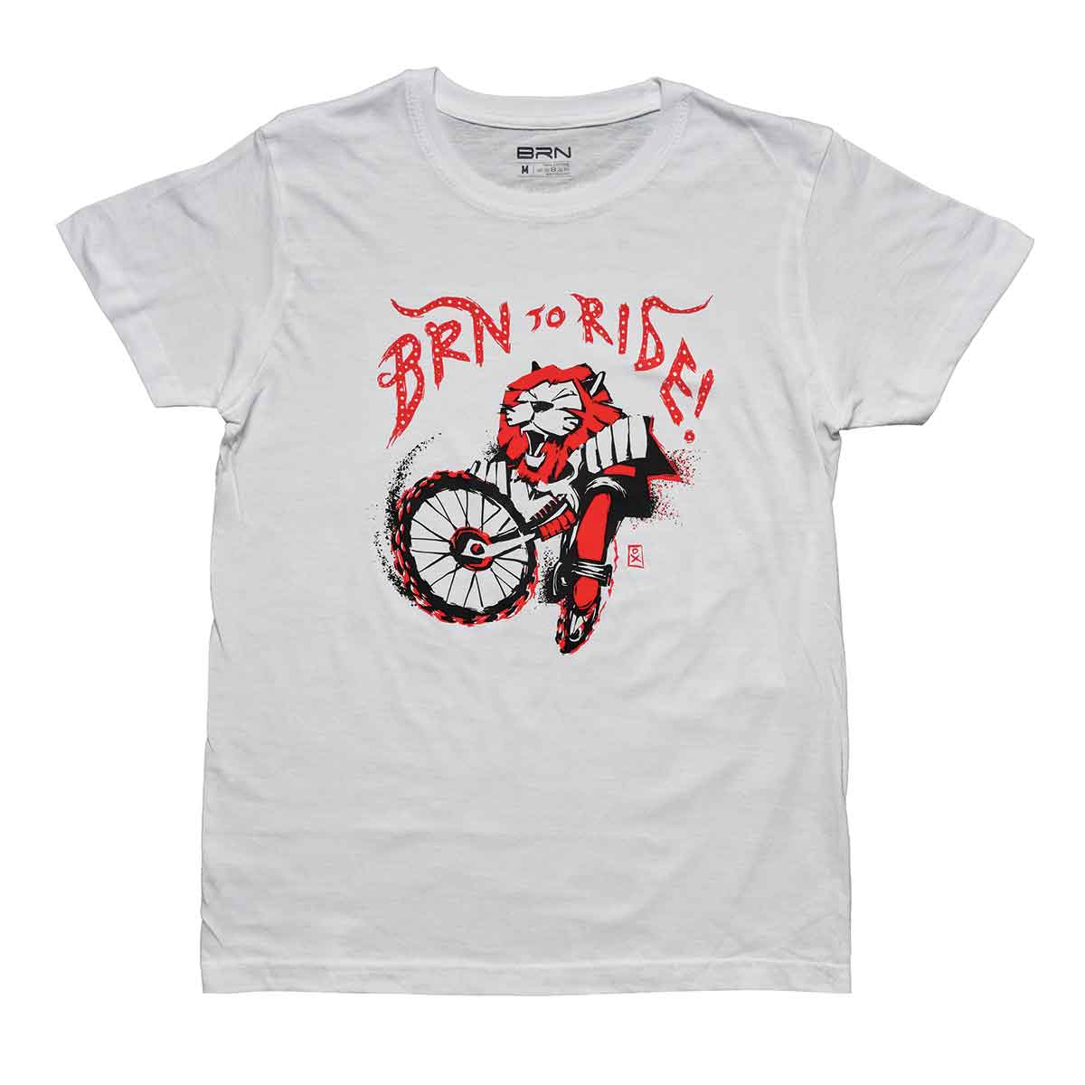 BRN T-Shirt BRN To Ride Lion Bianca