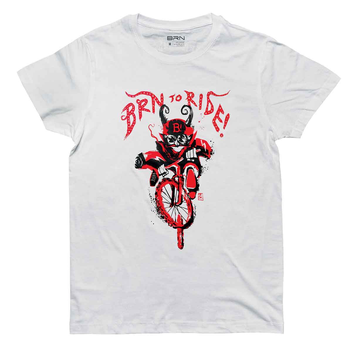 BRN T-Shirt BRN To Ride Devil Bianca