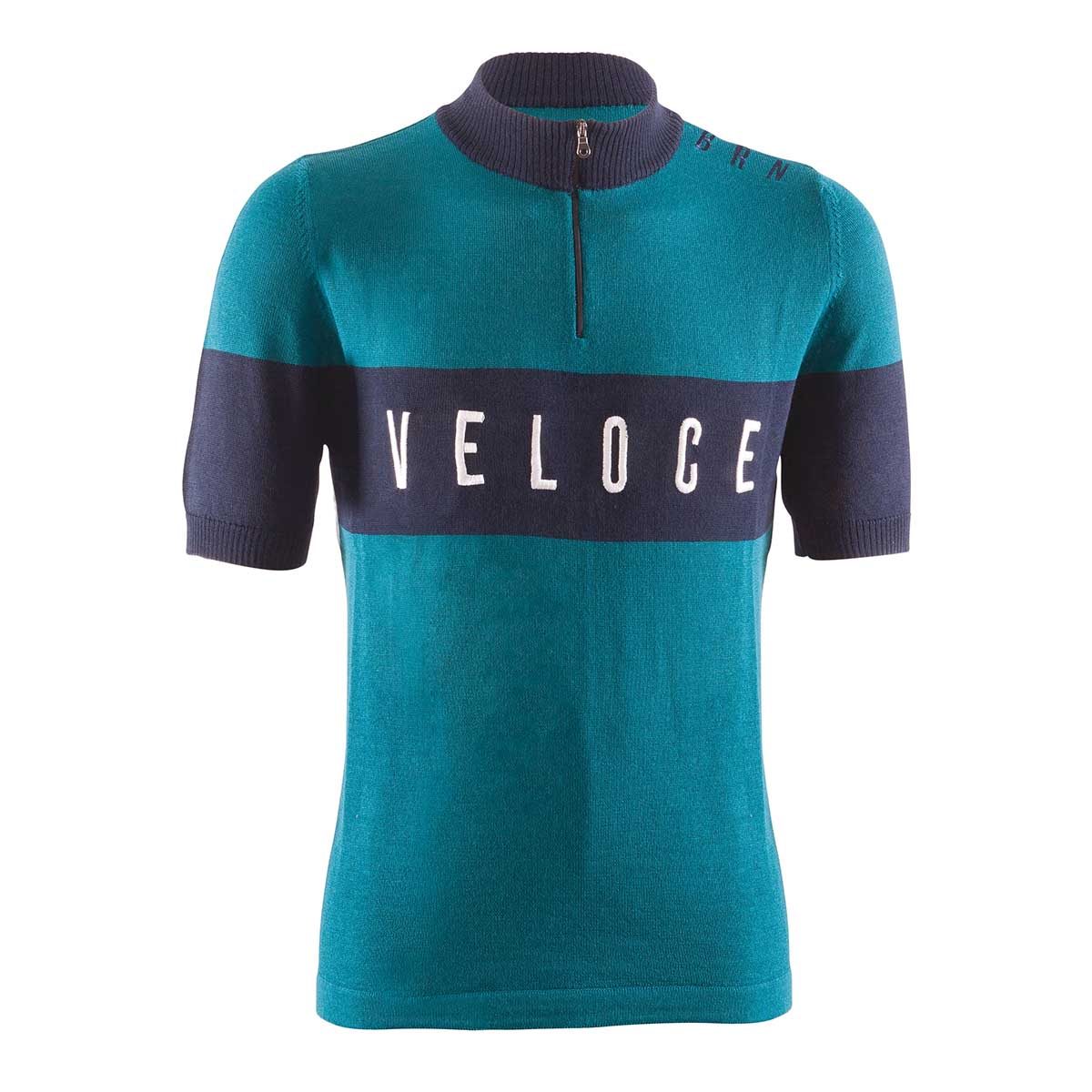 Maglia BRN Veloce Lana Vintage Acqua Marina