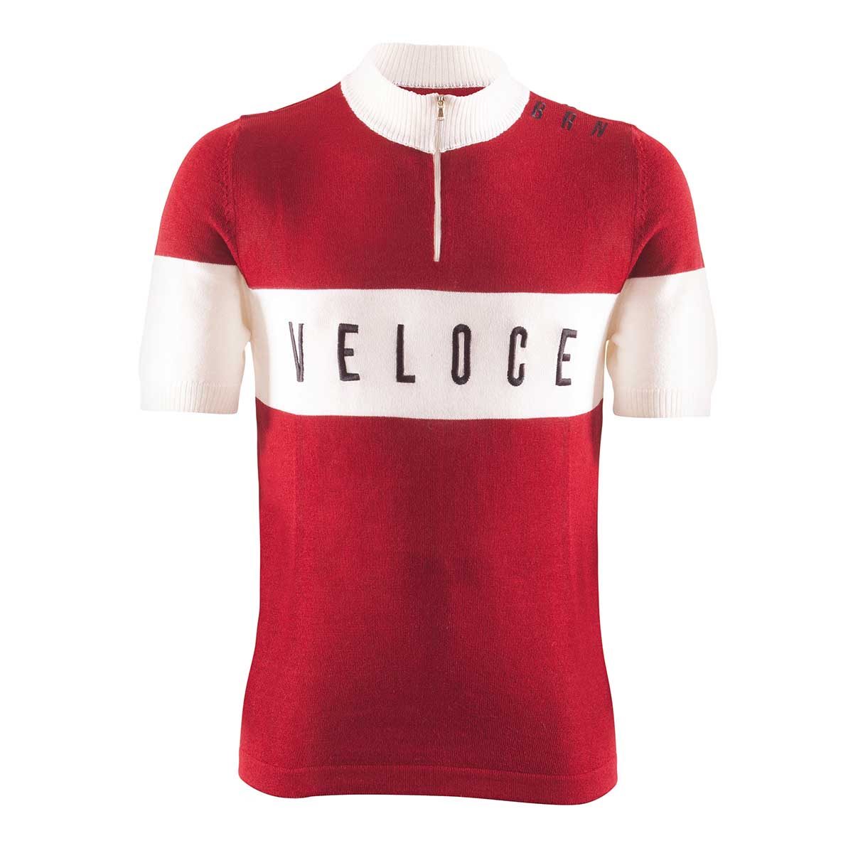 Maglia BRN Veloce Lana Vintage Rossa