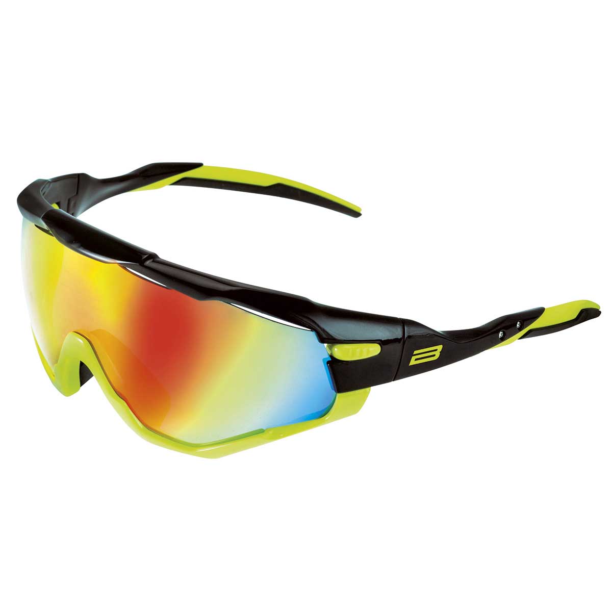 BRN Occhiali BRN RX01 Neri/Gialli Fluo