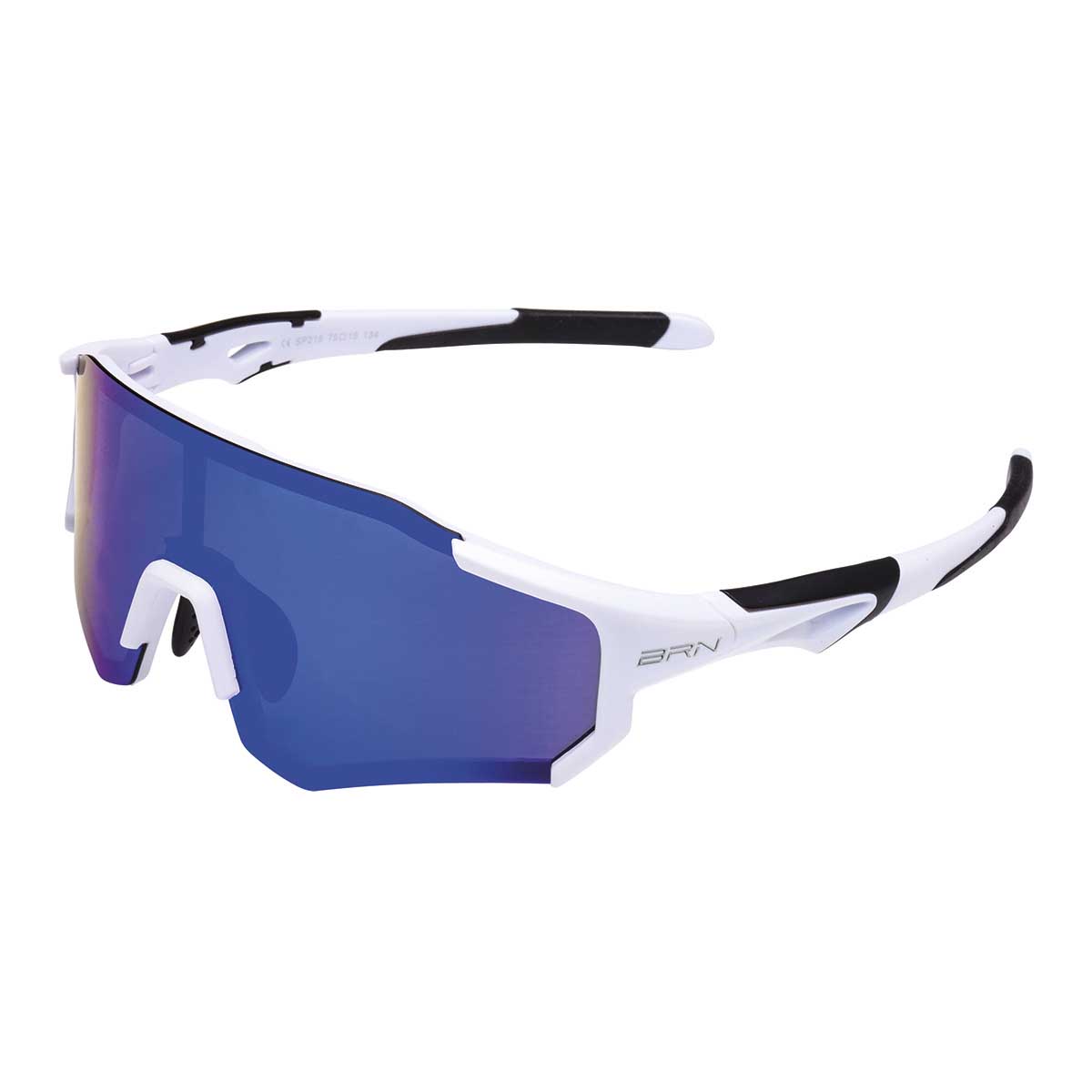 BRN Occhiali BRN ZX11 Polarizzati Bianchi/Neri