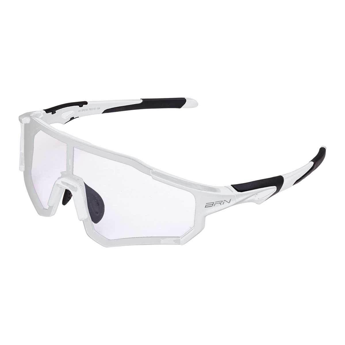 BRN Occhiali BRN ZX11 Fotocromatici Bianchi/Neri