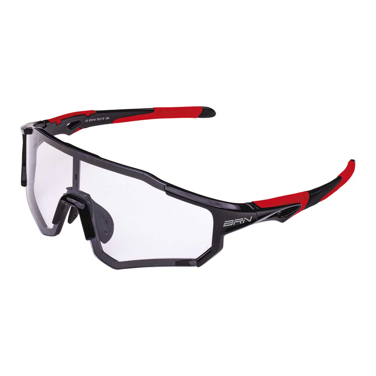 BRN Occhiali BRN ZX11 Fotocromatici Neri/Rossi