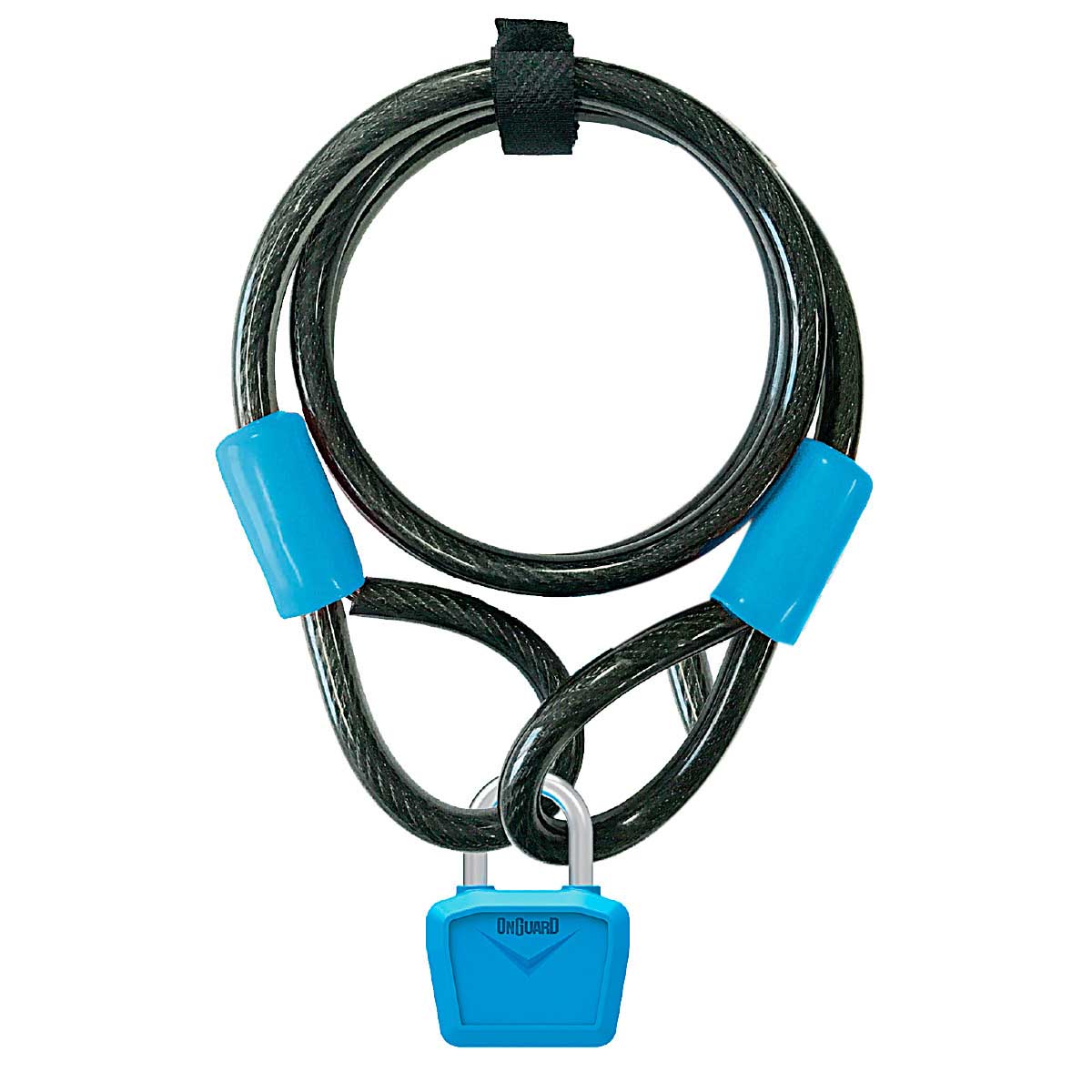 Onguard Lucchetto Onguard Neon Bull Cavo 1200 X 8 MM Azzurro Fluo