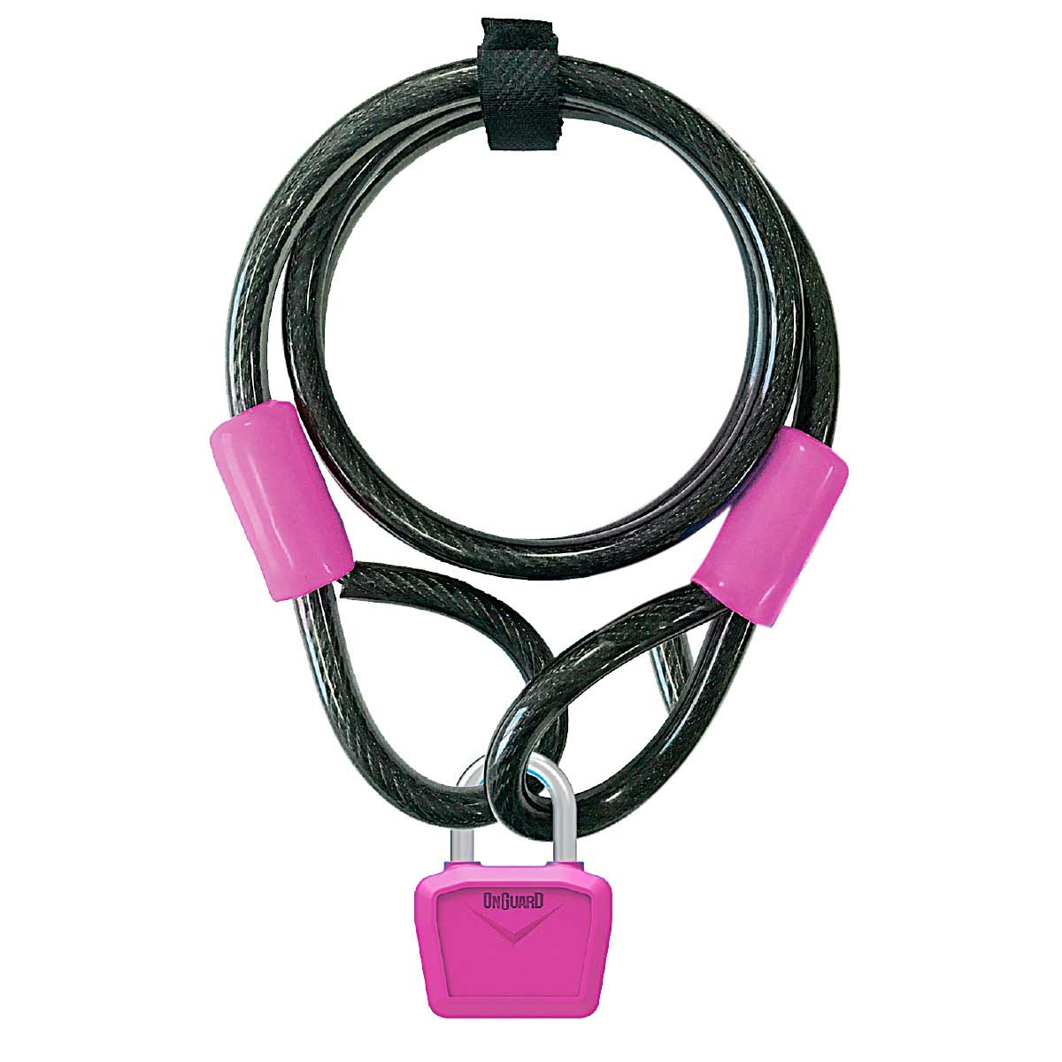 Onguard Lucchetto Onguard Neon Bull Cavo 1200 X 8 MM Fucsia Fluo