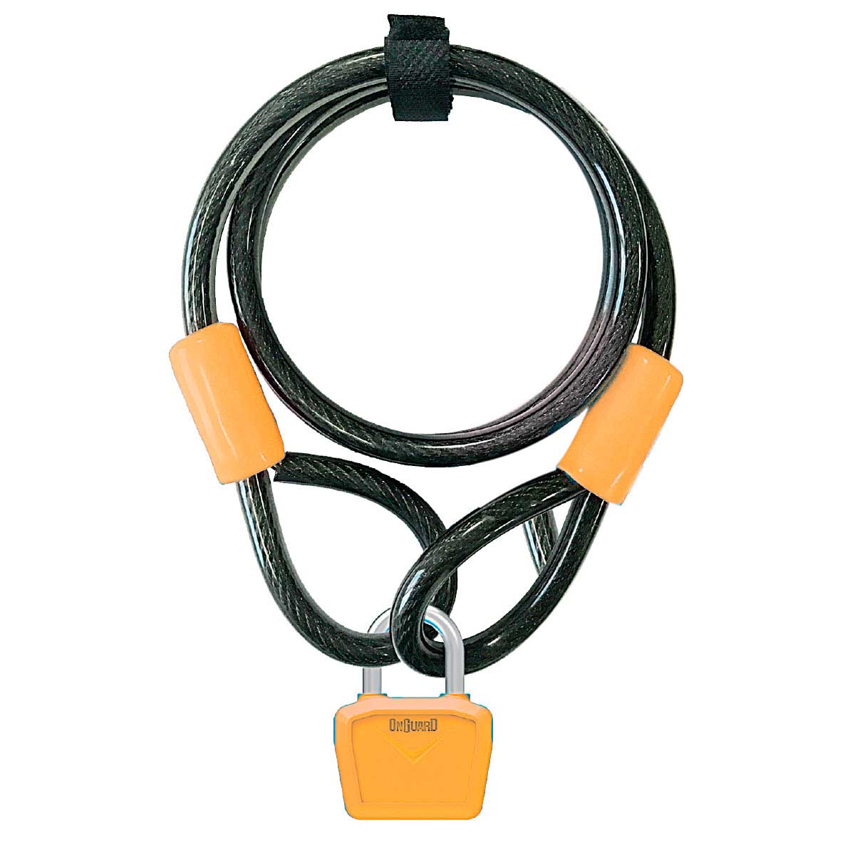 Onguard Lucchetto Onguard Neon Bull Cavo 1200 X 8 MM Arancio Fluo
