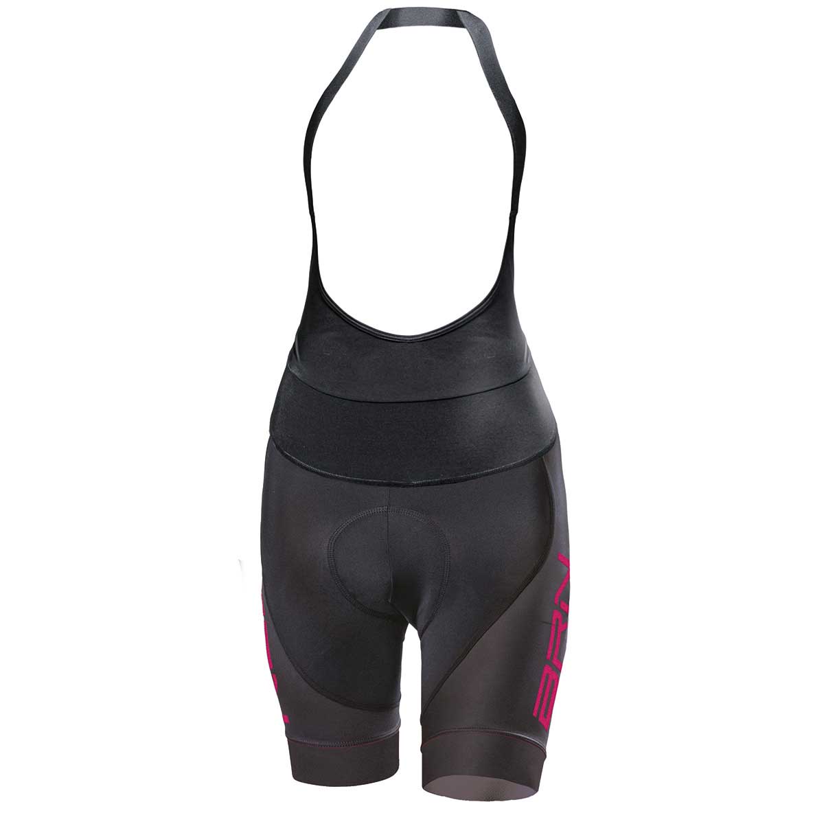 Pantalone BRN con Bretelle Donna Fucsia Fluo
