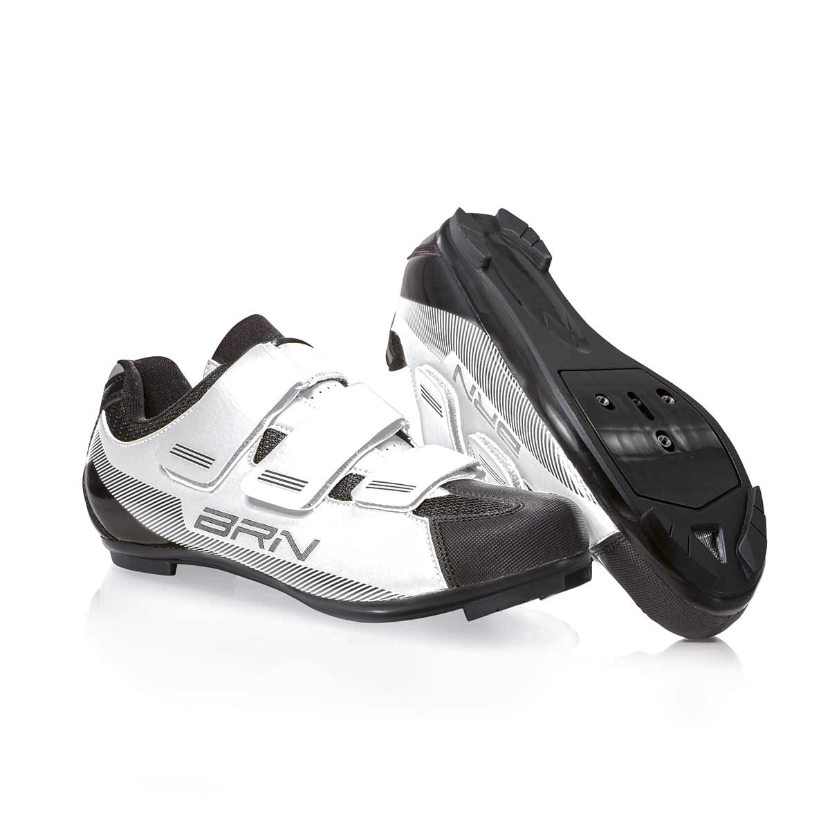 BRN Scarpe BRN 3 Strappi Road Bianche