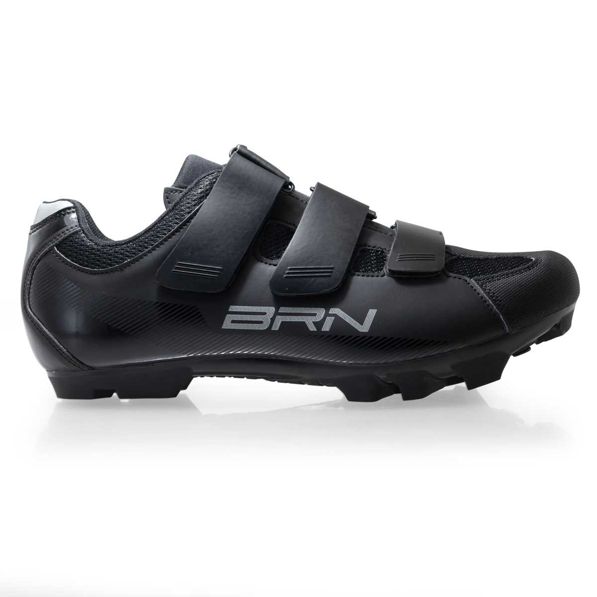 BRN Scarpe BRN 3 Strappi MTB Nere