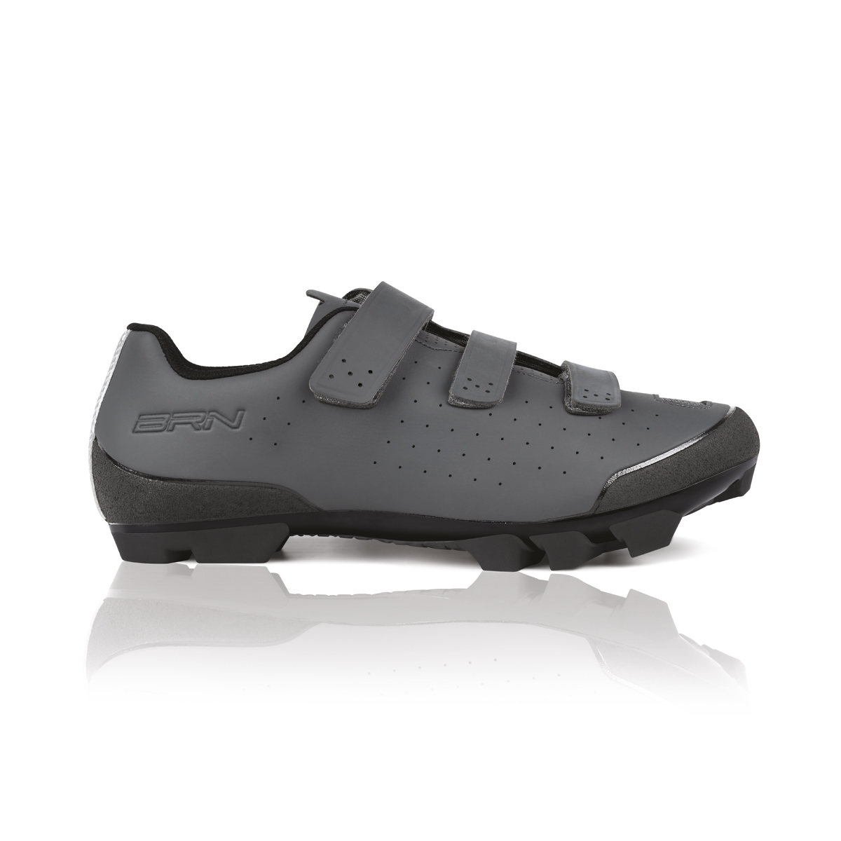 BRN Scarpe BRN 3 Strappi 2.0 MTB Grigie