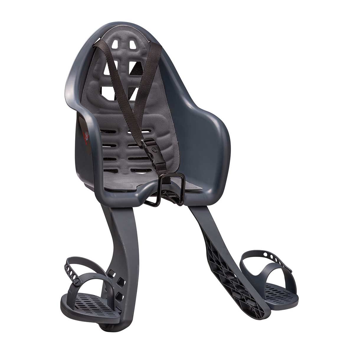 BRN Seggiolino Ufo Nero/Grigio con Scarpette