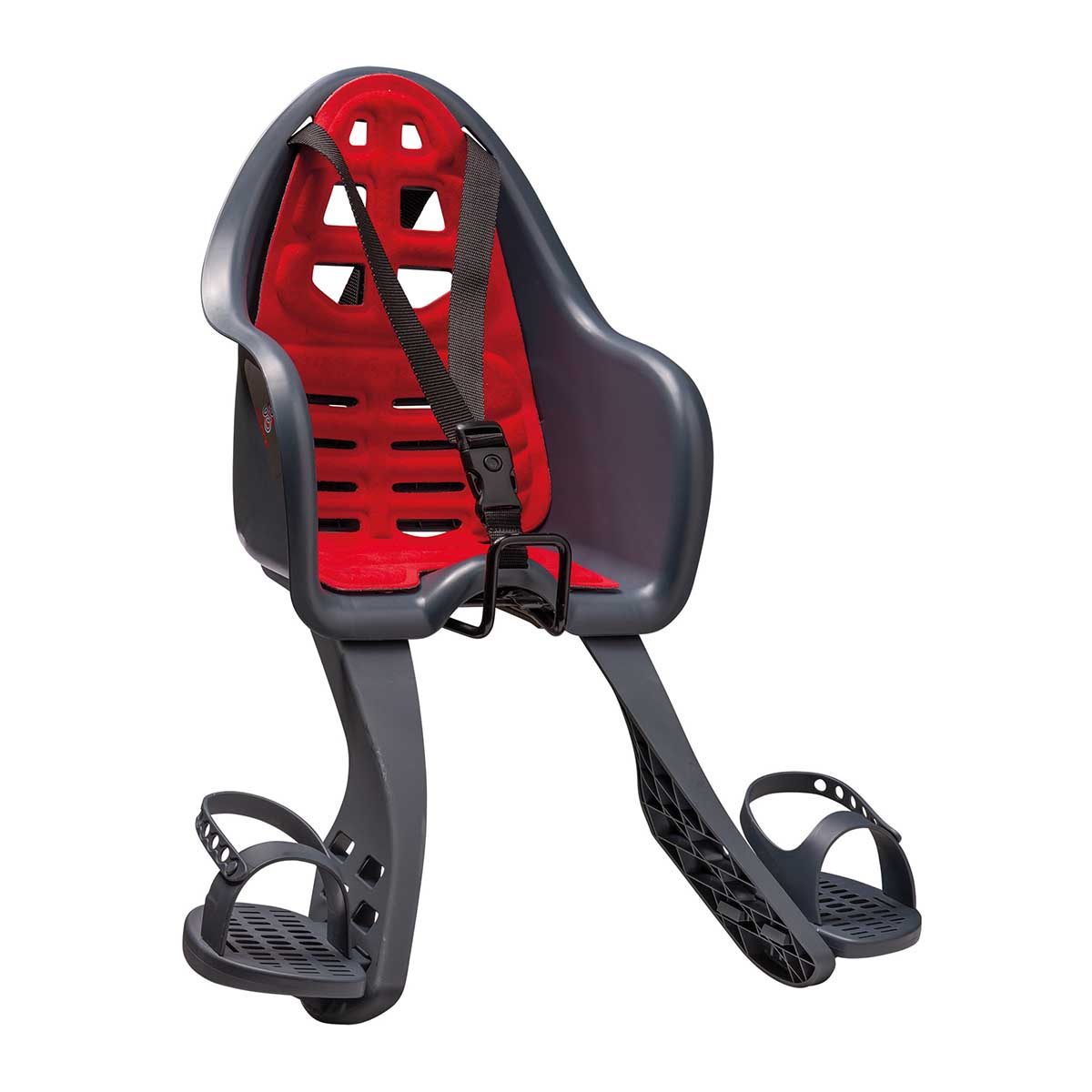 BRN Seggiolino Ufo Nero/Rosso con Scarpette