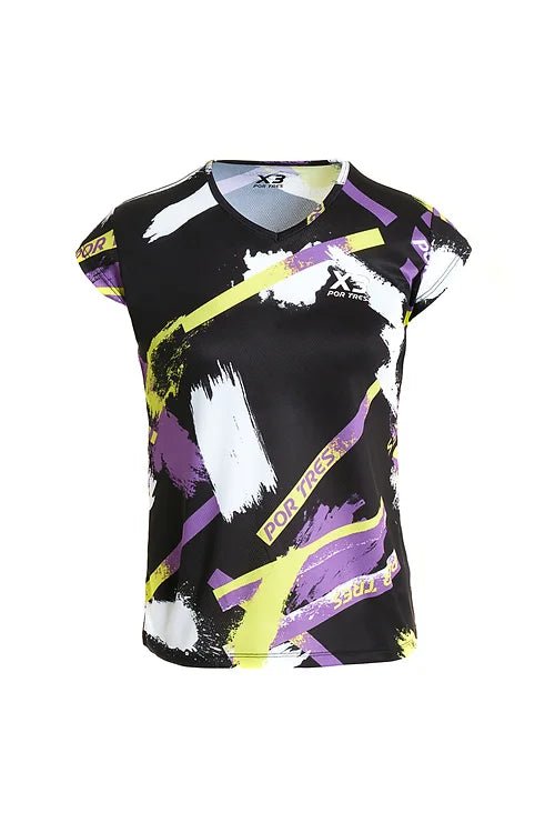 X3 Por Tres ALBACETE T-shirt Nero