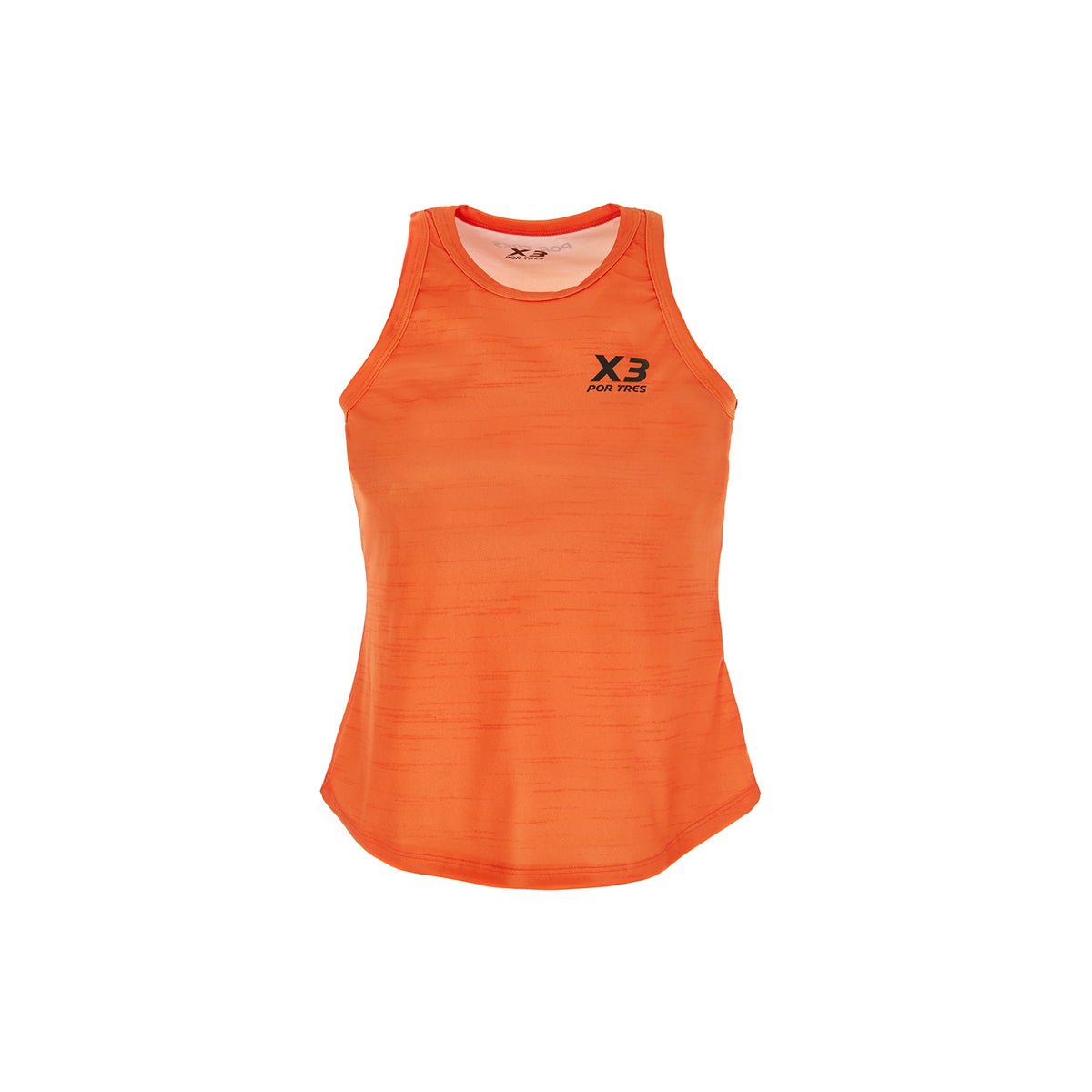 X3 Por Tres ALICANTE Arancione Canotta Donna