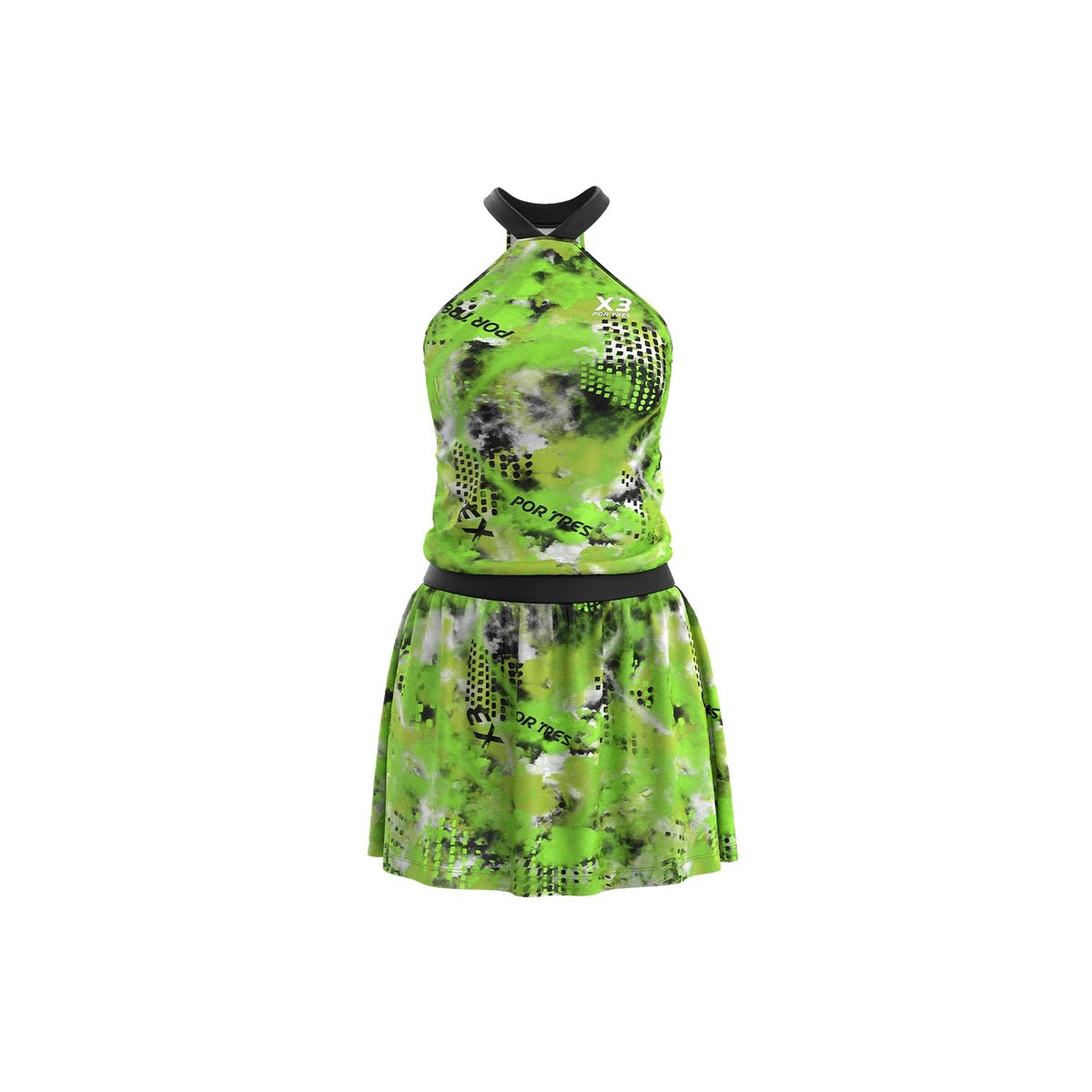 X3 Por Tres AUSTRIA Vestito Verde