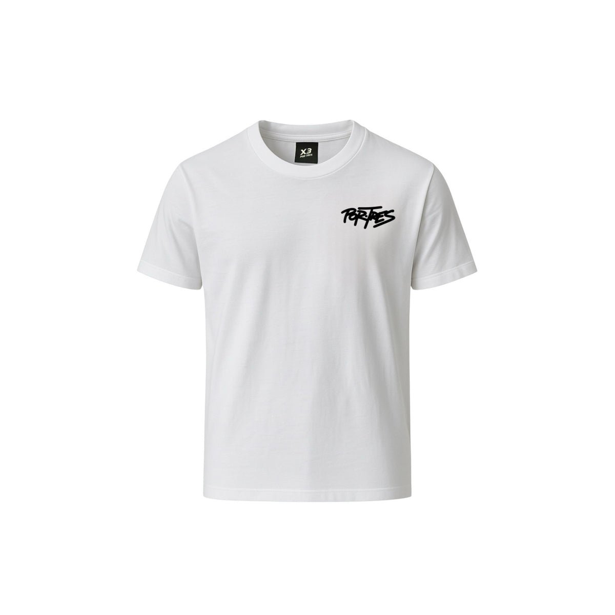X3 Por Tres BIRMINGHAM Bianca T-shirt Cotone