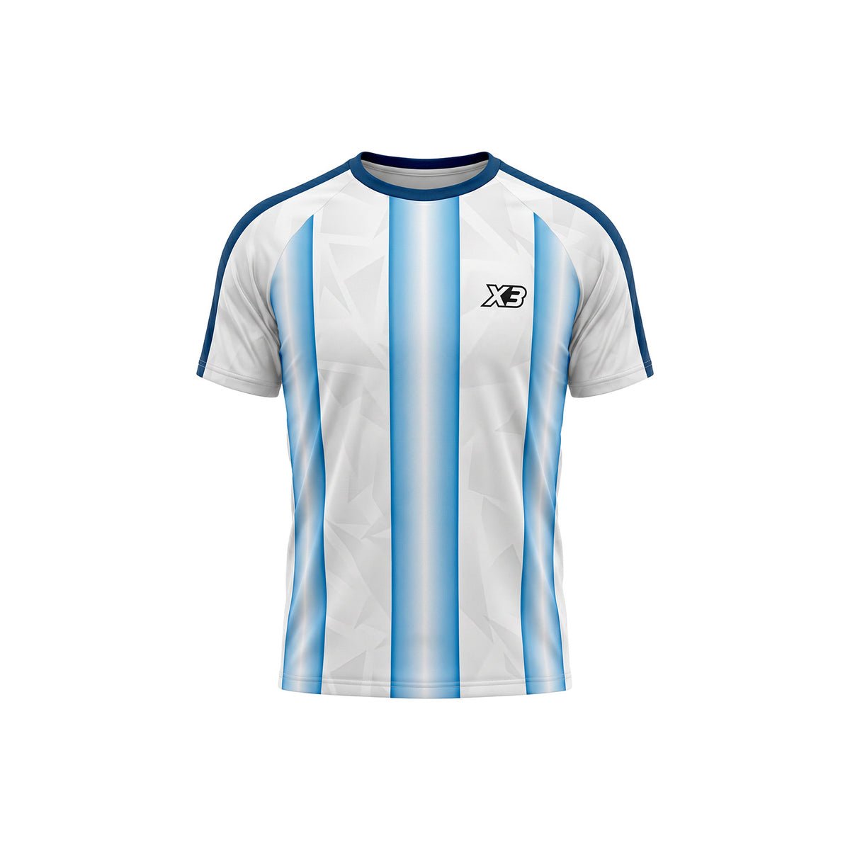 X3 Por Tres BOMBONERA T-shirt Uomo Celeste