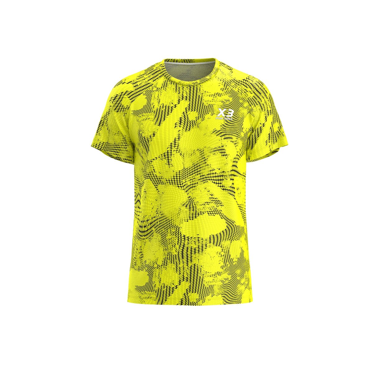 X3 Por Tres BRUXELLES T-shirt Uomo Gialla
