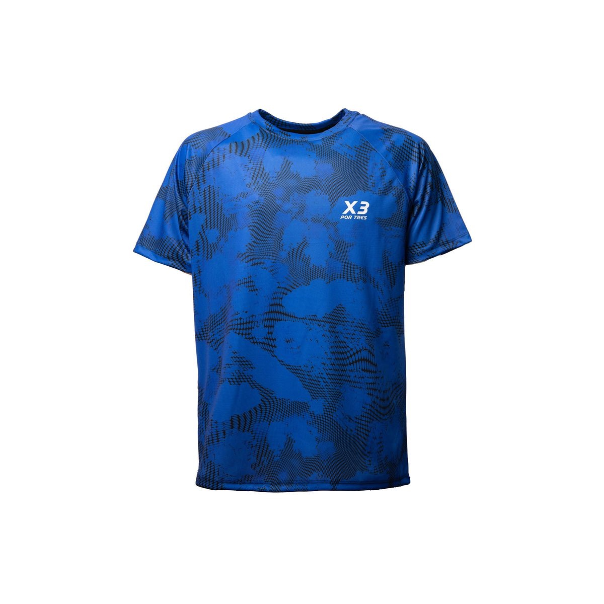 X3 Por Tres BRUXELLES T-shirt Uomo Royal