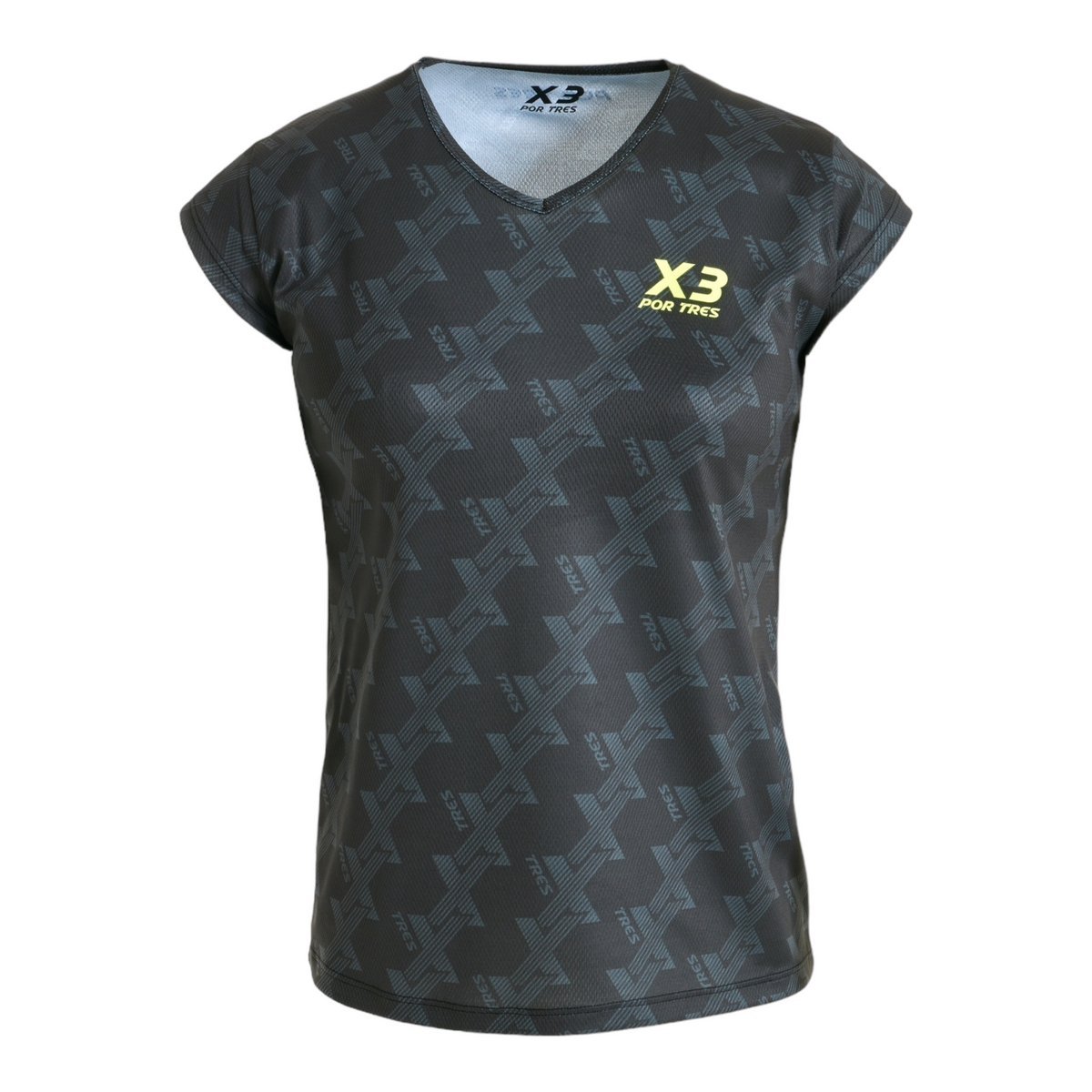 X3 Por Tres CAGLIARI T-shirt Nero