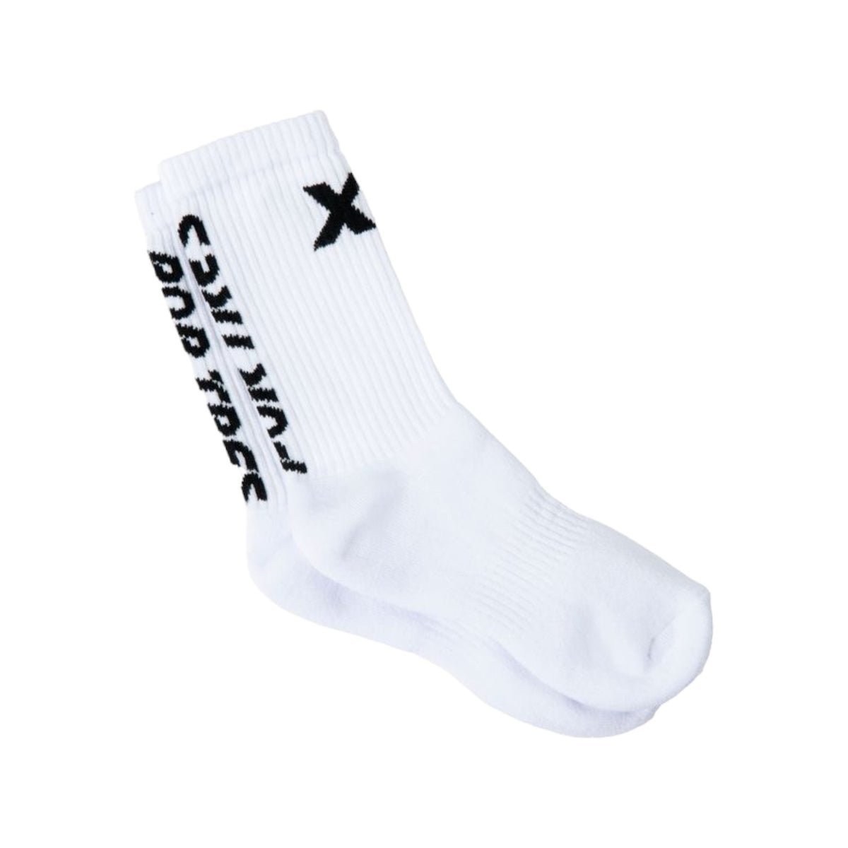 X3 Por Tres Calze PERFORMANCE Lunghe kids Bianco