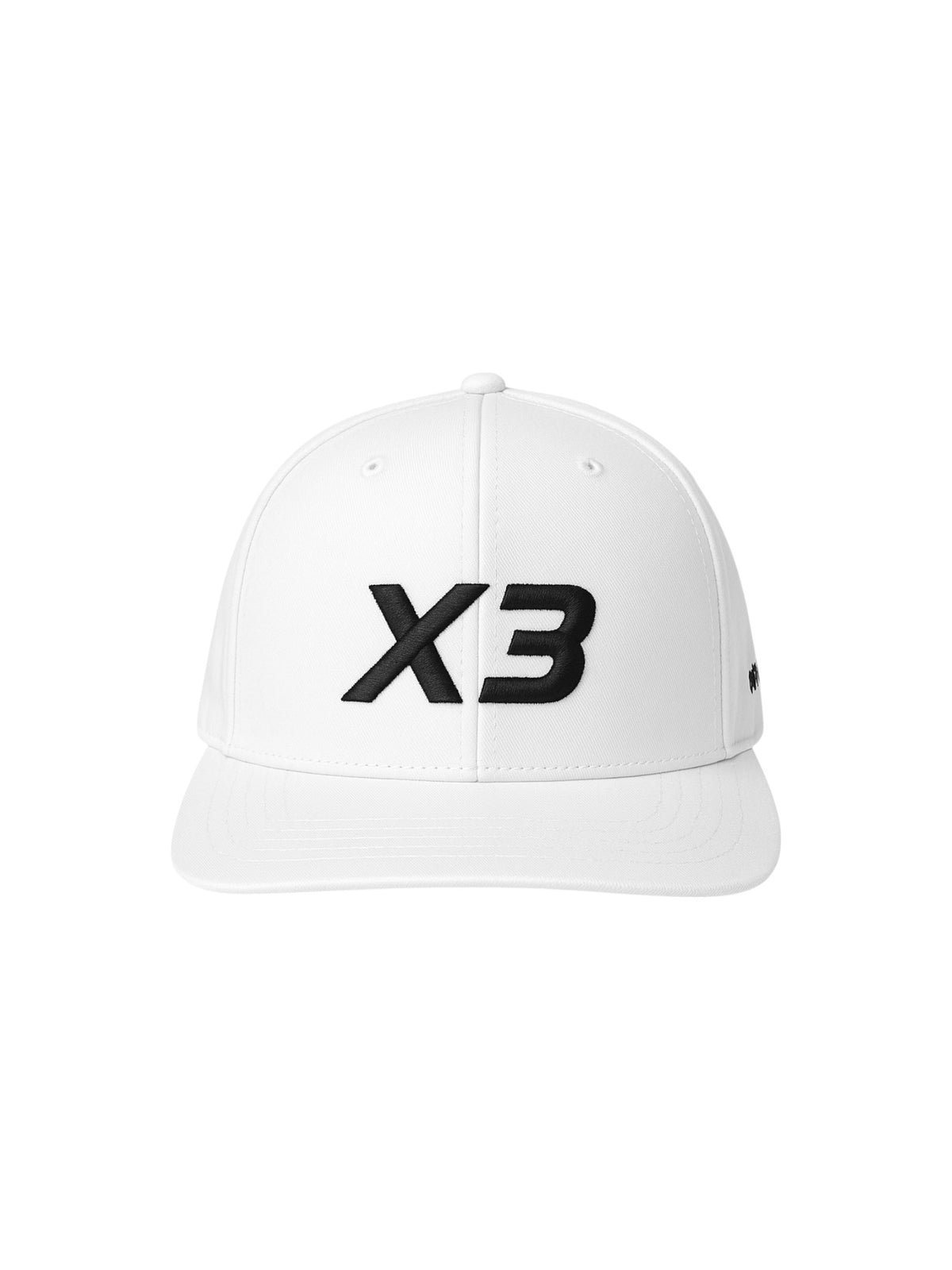 X3 Por Tres CAPPELLINO Bianco con visiera larga