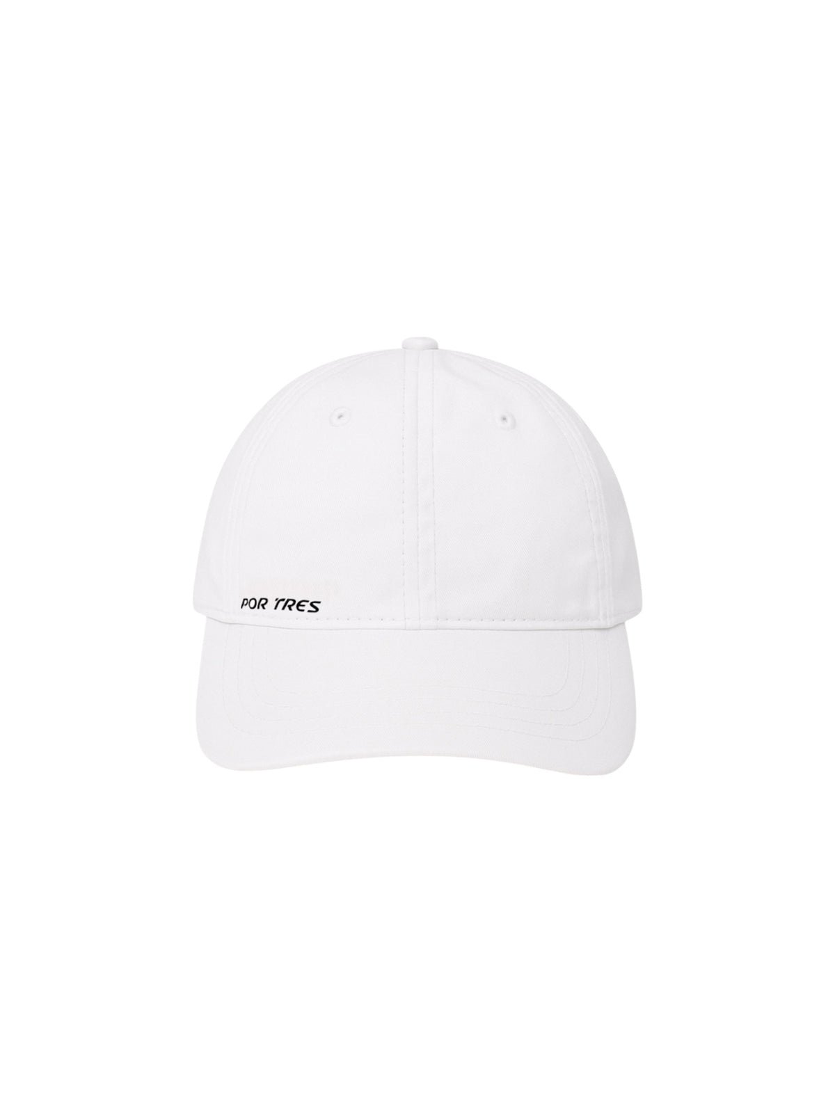 X3 Por Tres CAPPELLINO Bianco con visiera tecnico