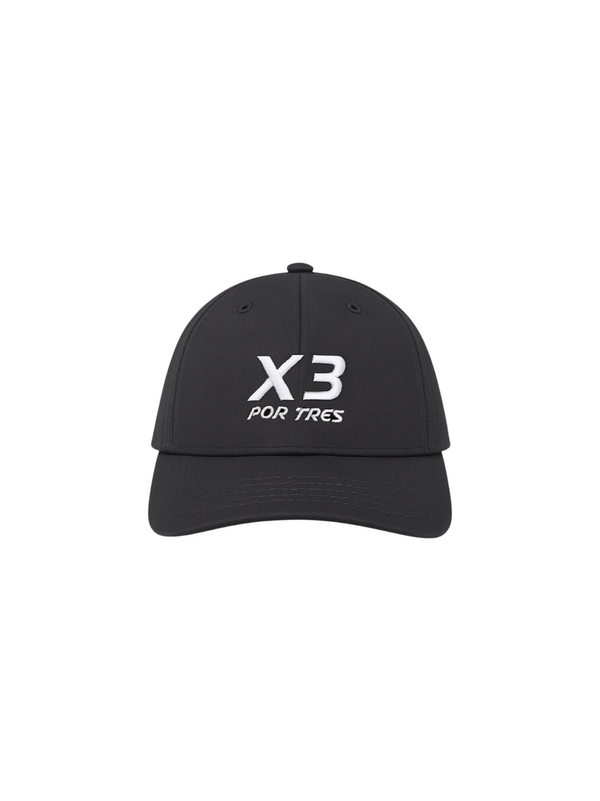 X3 Por Tres CAPPELLINO Nero con visiera e rete
