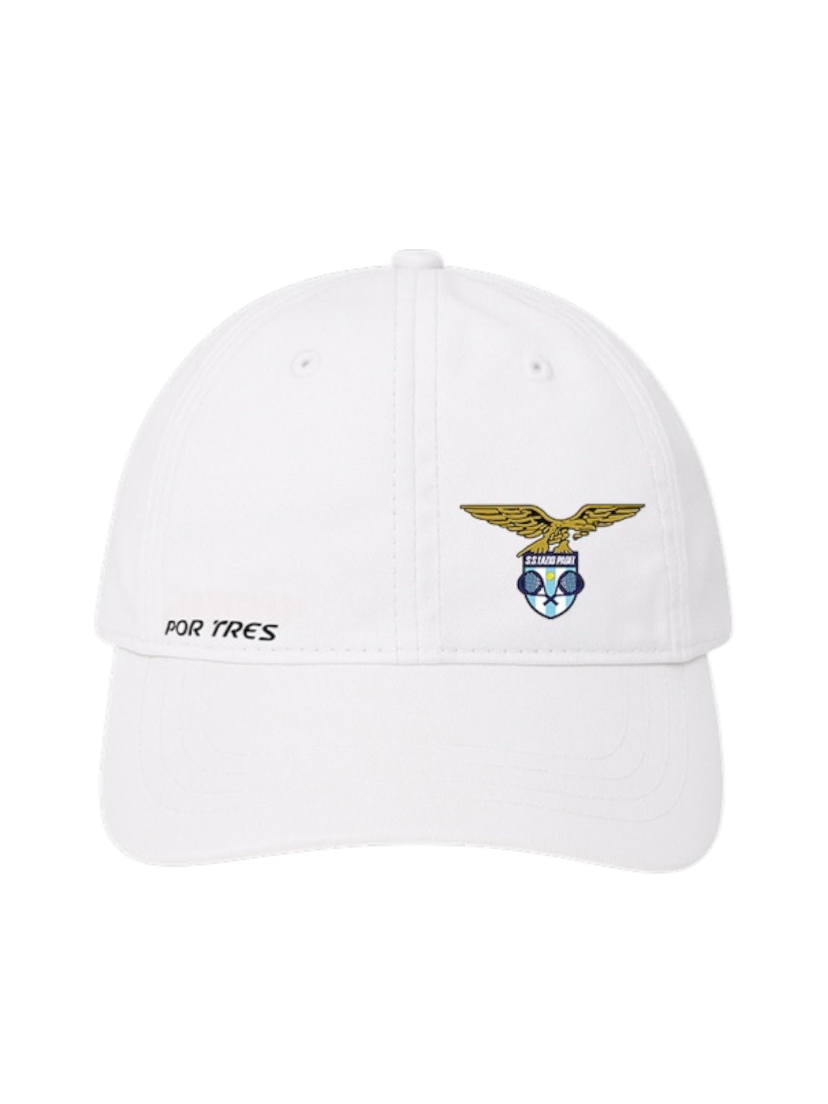 X3 Por Tres CAPPELLO TENNIS -  CAPSULE LAZIO BIANCO