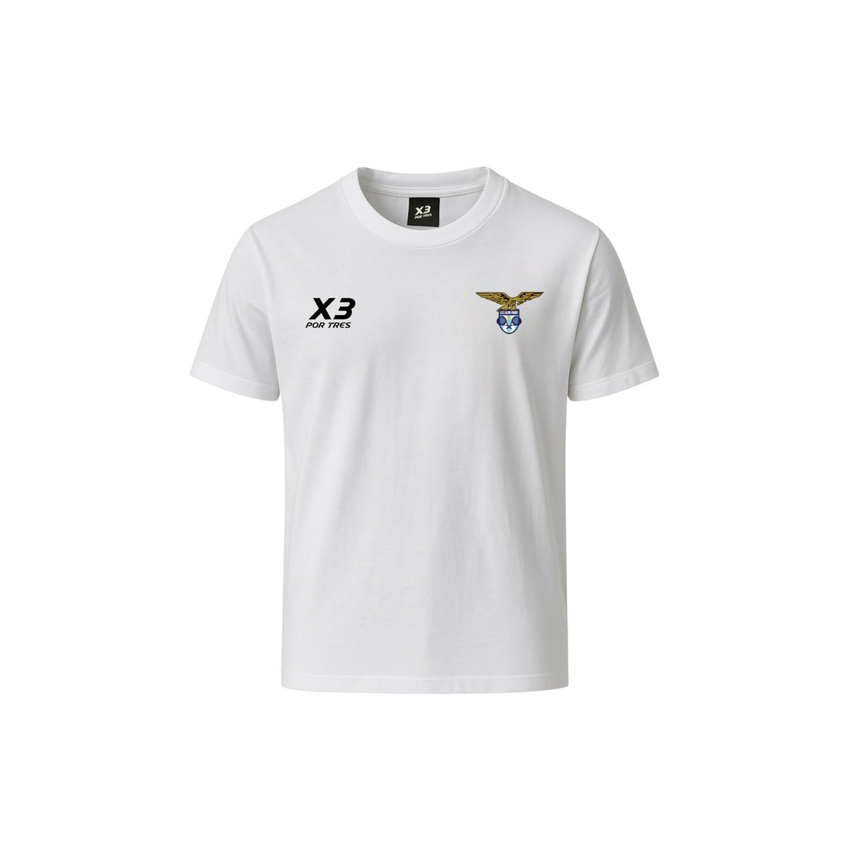 X3 Por Tres CAPSULE LAZIO 26 A T-SHIRT IN COTONE JERSEY
