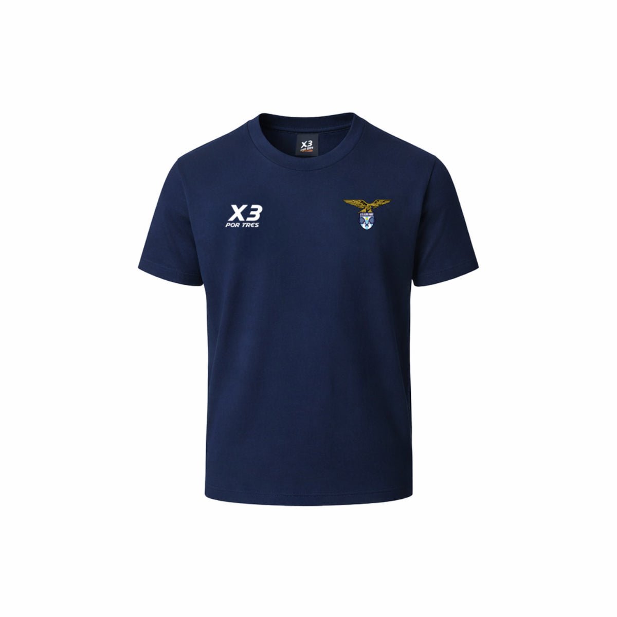 X3 Por Tres CAPSULE LAZIO 26 B T-SHIRT IN COTONE JERSEY