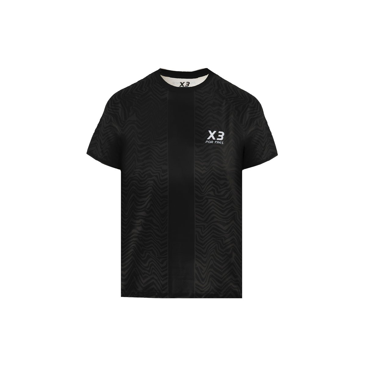 X3 Por Tres CASABLANCA Nero T-shirt Uomo