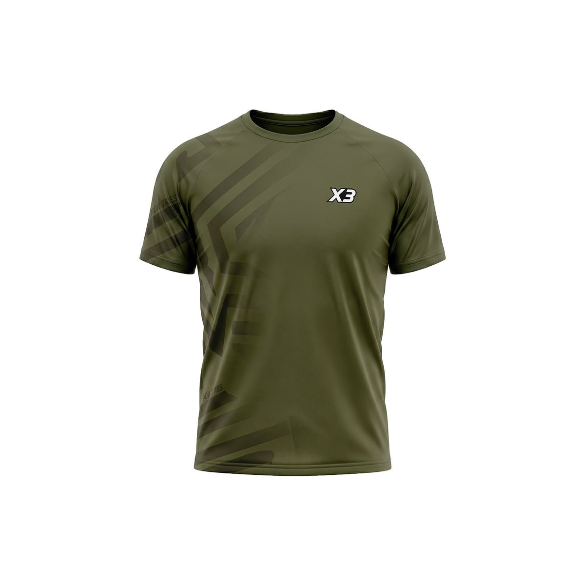 X3 Por Tres CINCINNATI T-shirt Uomo Military