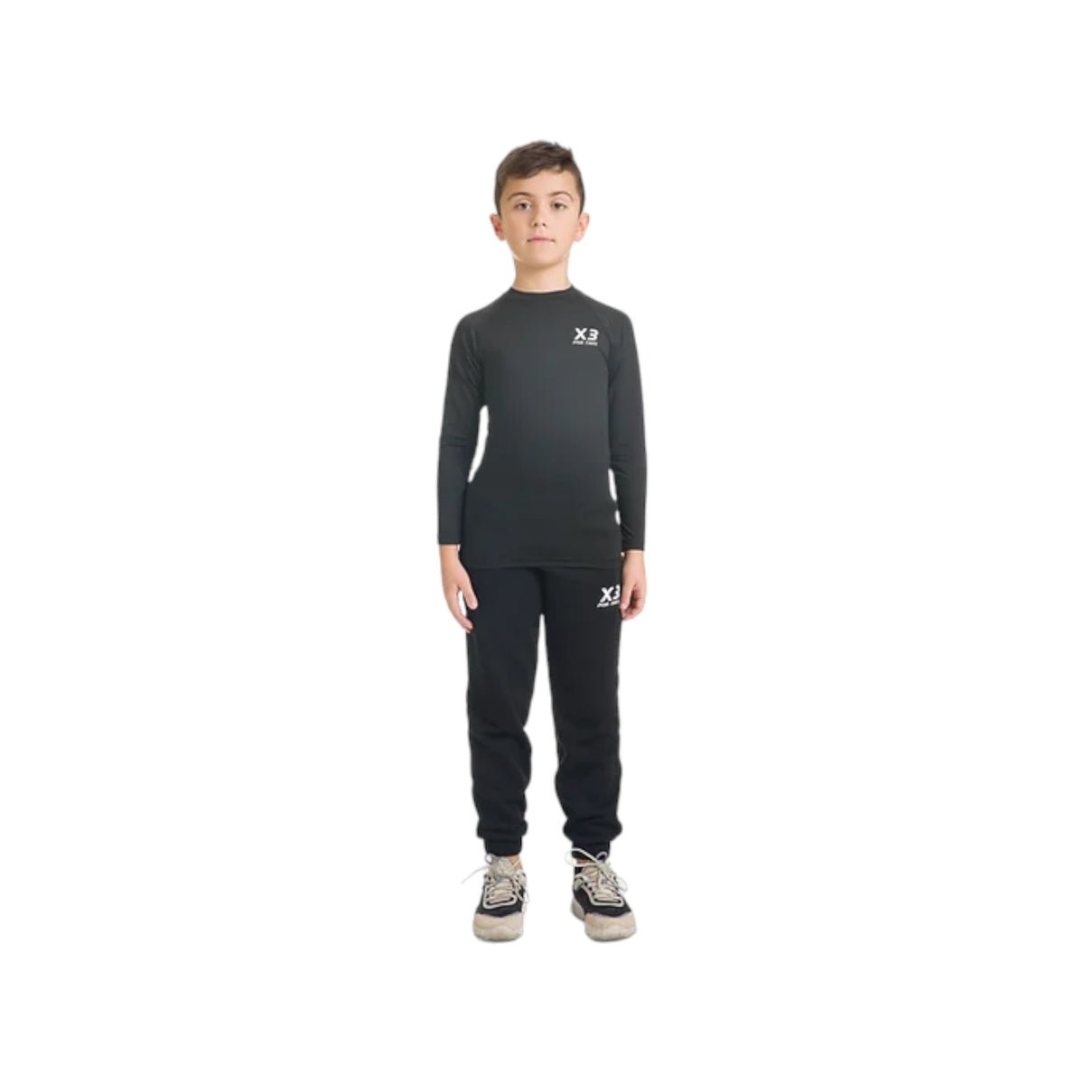 X3 Por Tres COLOMBIA T-shirt Termica Kids Nera
