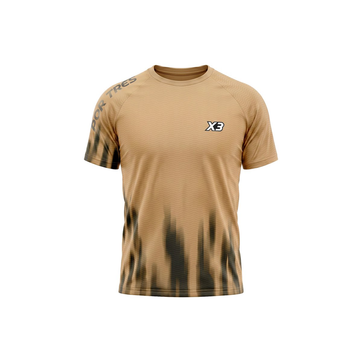 X3 Por Tres COLUMBUS T-shirt Uomo Beige