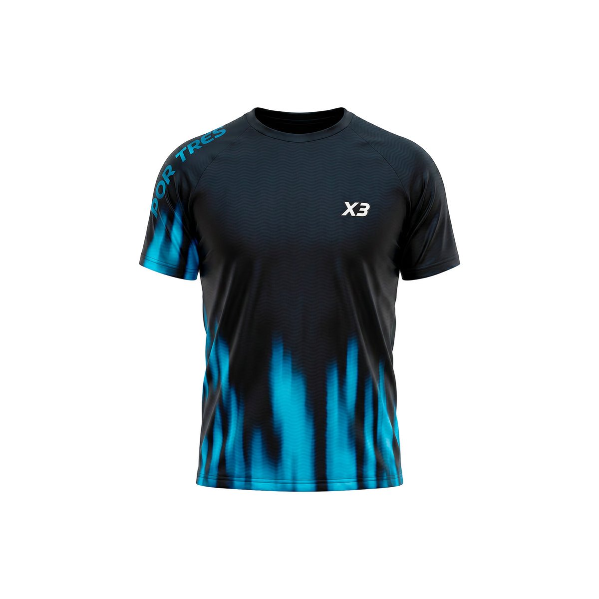 X3 Por Tres COLUMBUS T-shirt Uomo Black
