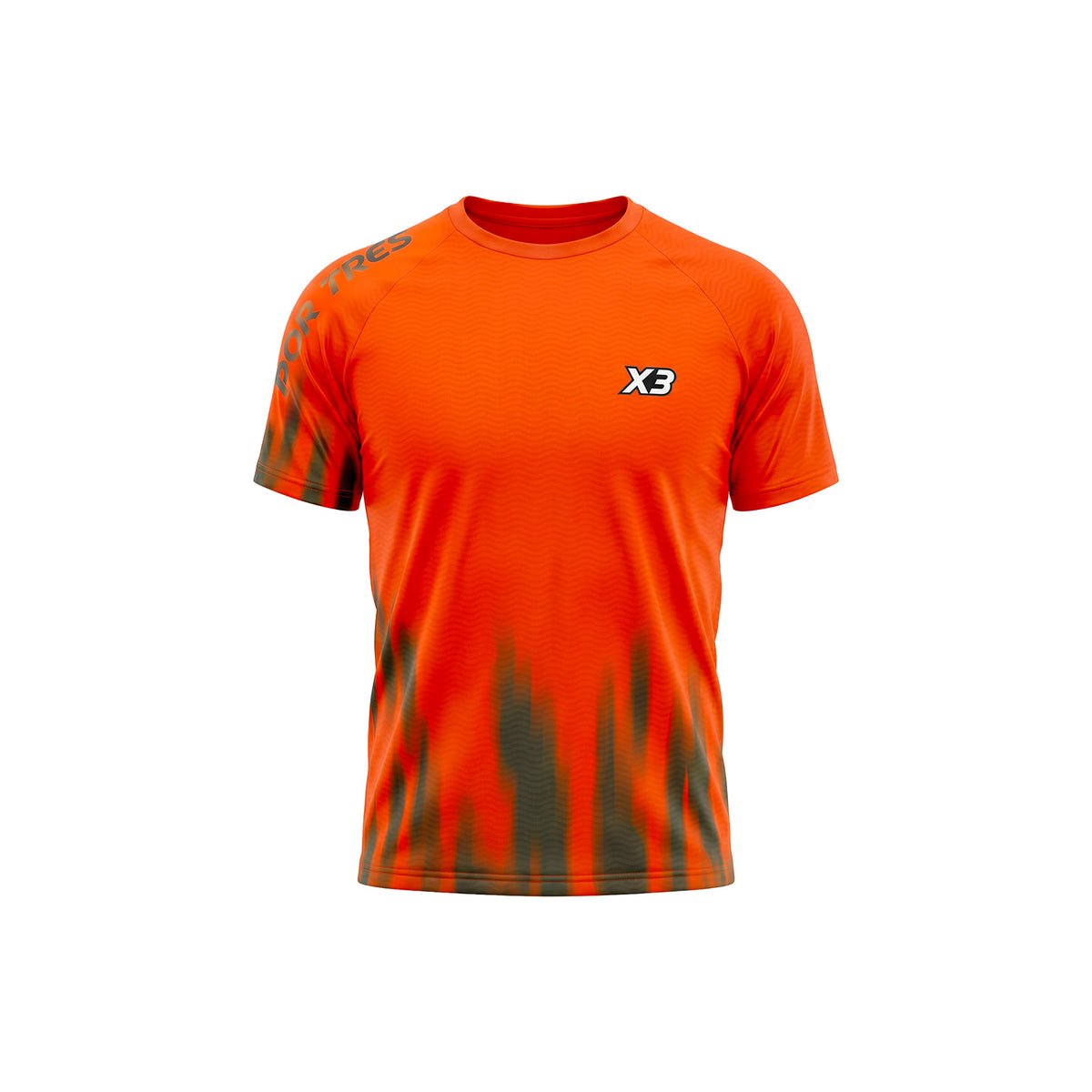 X3 Por Tres COLUMBUS T-shirt Uomo Orange
