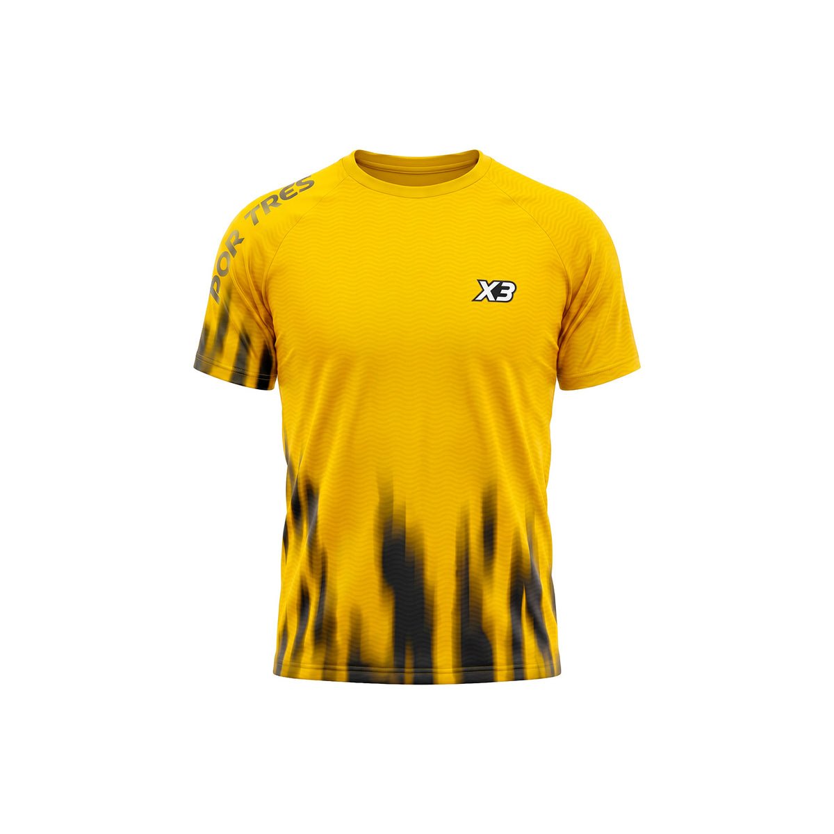 X3 Por Tres COLUMBUS T-shirt Uomo Yellow