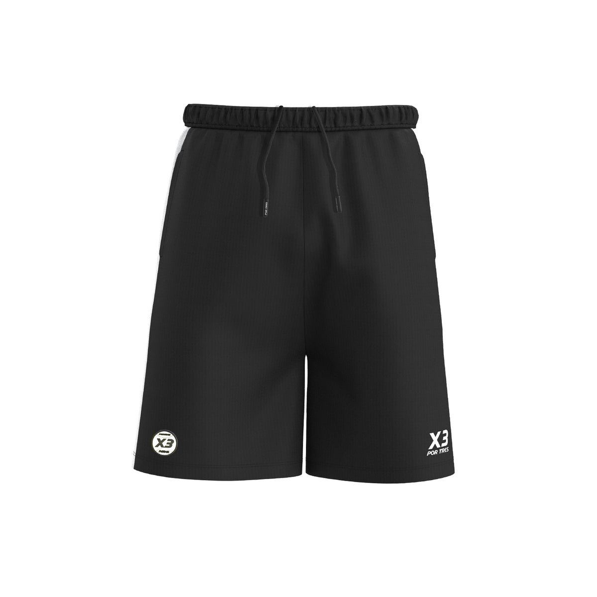 X3 Por Tres COPENAGHEN Nero e Bianco Pantaloncino Uomo